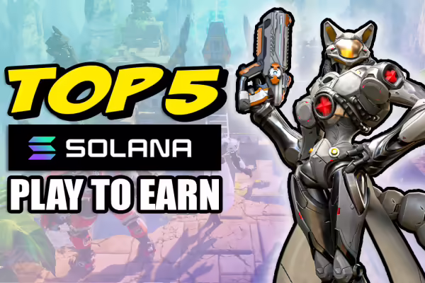 Top 5 Crypto Games On Solana Right Now July 2024! | PlayToEarn
