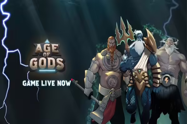 NFT-based idle RPG AgeOfGods has officially launched | PlayToEarn