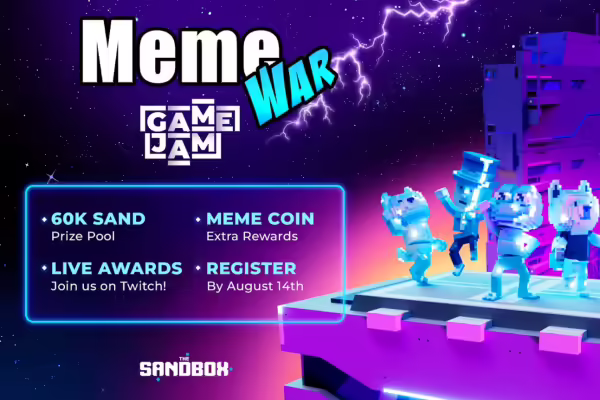 The Sandbox Announces Meme War Game Jam: 60,000 SAND Up for Grabs! | PlayToEarn