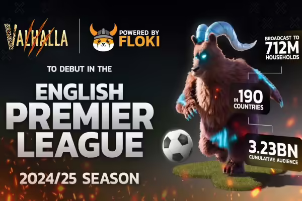 Floki Announces Major Ad Campaign for Valhalla in the English Premier League for 2024-25 Season | PlayToEarn