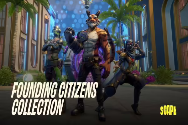 Scape Announces Founding Citizens Mint for August 27th | PlayToEarn