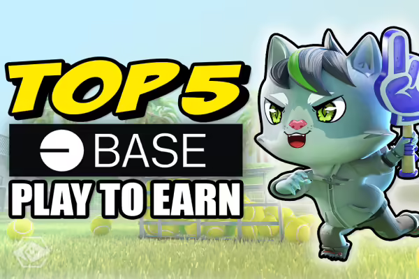 Top 5 Crypto Games On Base Right Now! | PlayToEarn