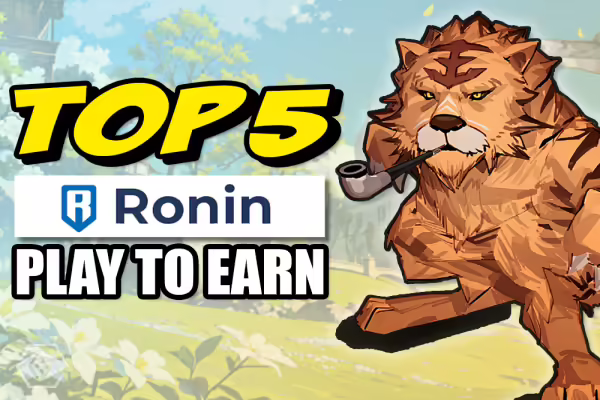 Top 5 Crypto Games On Ronin Right Now September 2024! | PlayToEarn