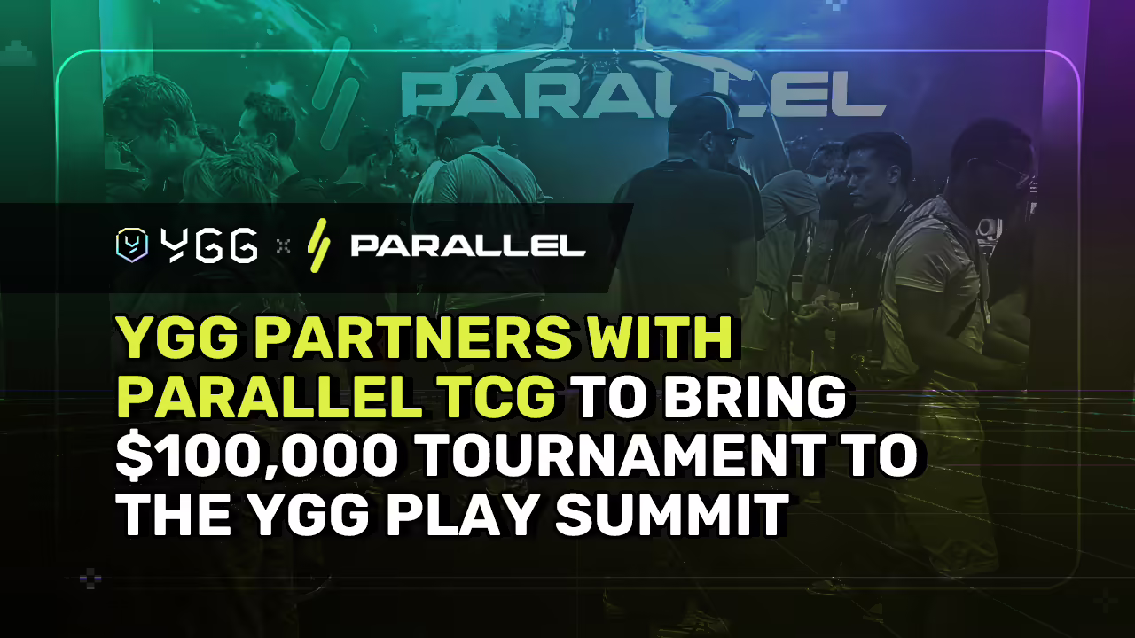 YGG Partners with Parallel TCG to Bring $100,000 Tournament to the YGG Play Summit 