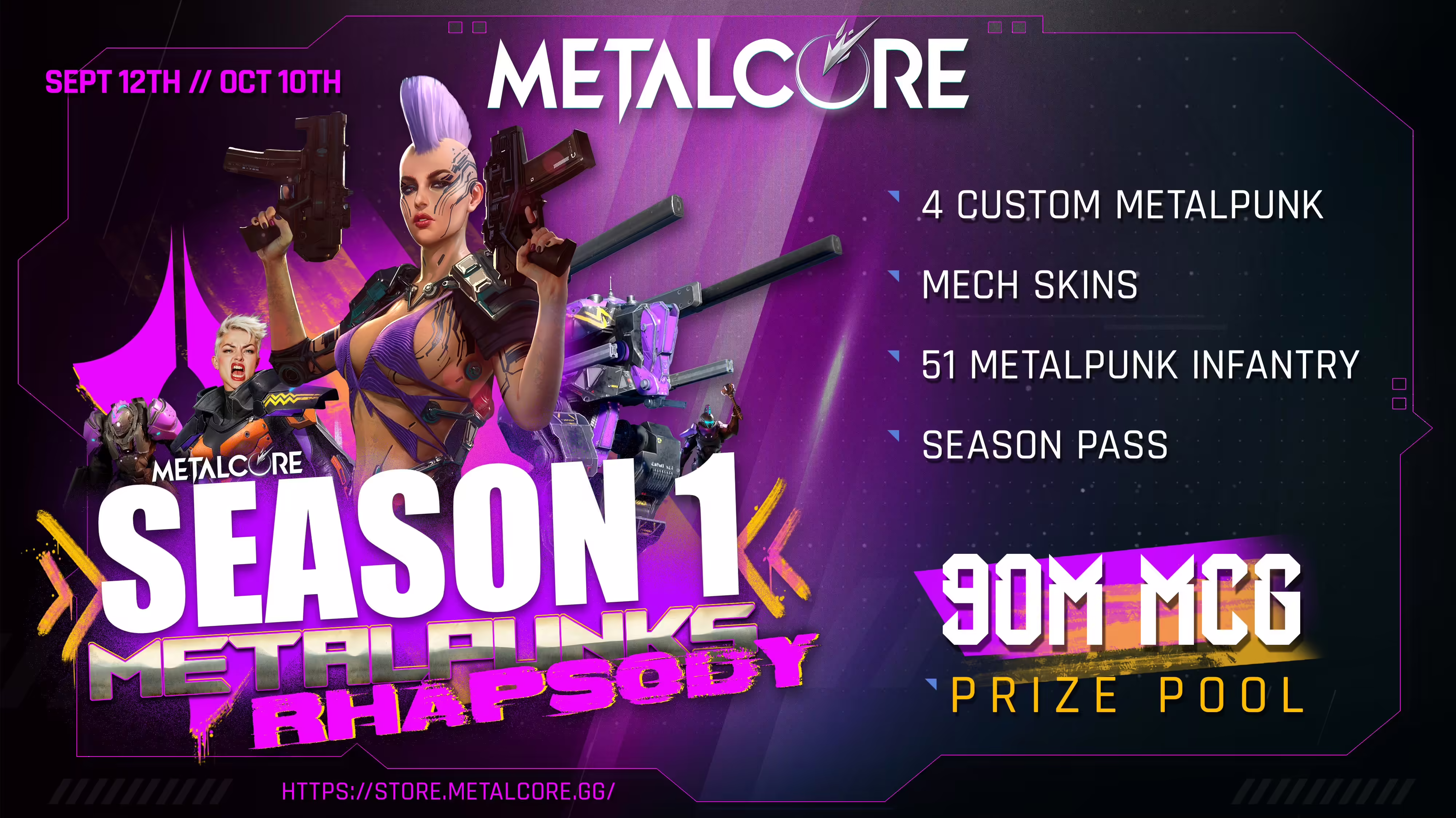 Play and Earn with MetalCore Open Beta; Flash NFT Sale Today!