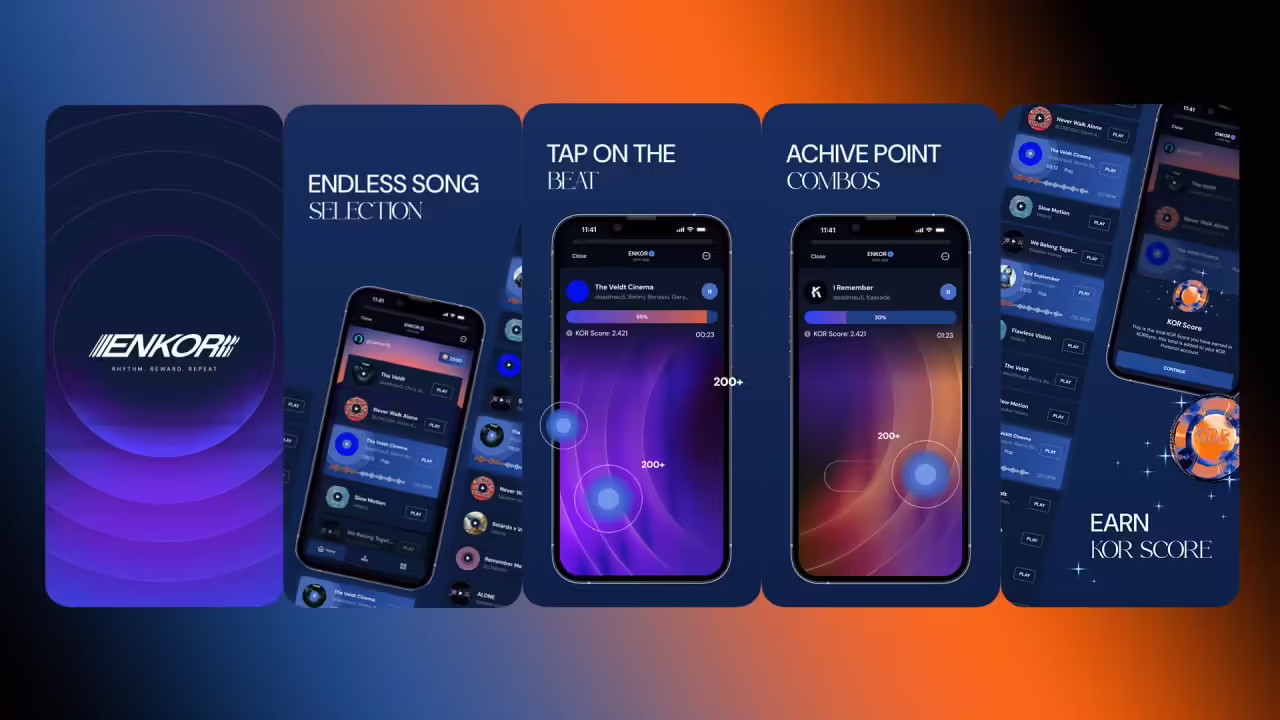 KOR Protocol Reveals Telegram Music Game ‘ENKOR: Tap to the Beat' in Collaboration global IPs across music, gaming and film/tv 