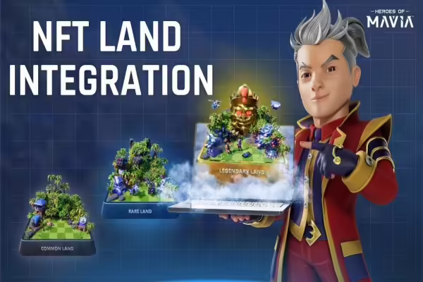 Heroes of Mavia Is Integrating Land NFTs Soon - Here Are the Benefits! | PlayToEarn