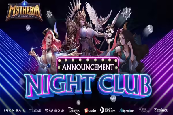 Mytheria NightClub Final Tournament set to start in September | PlayToEarn