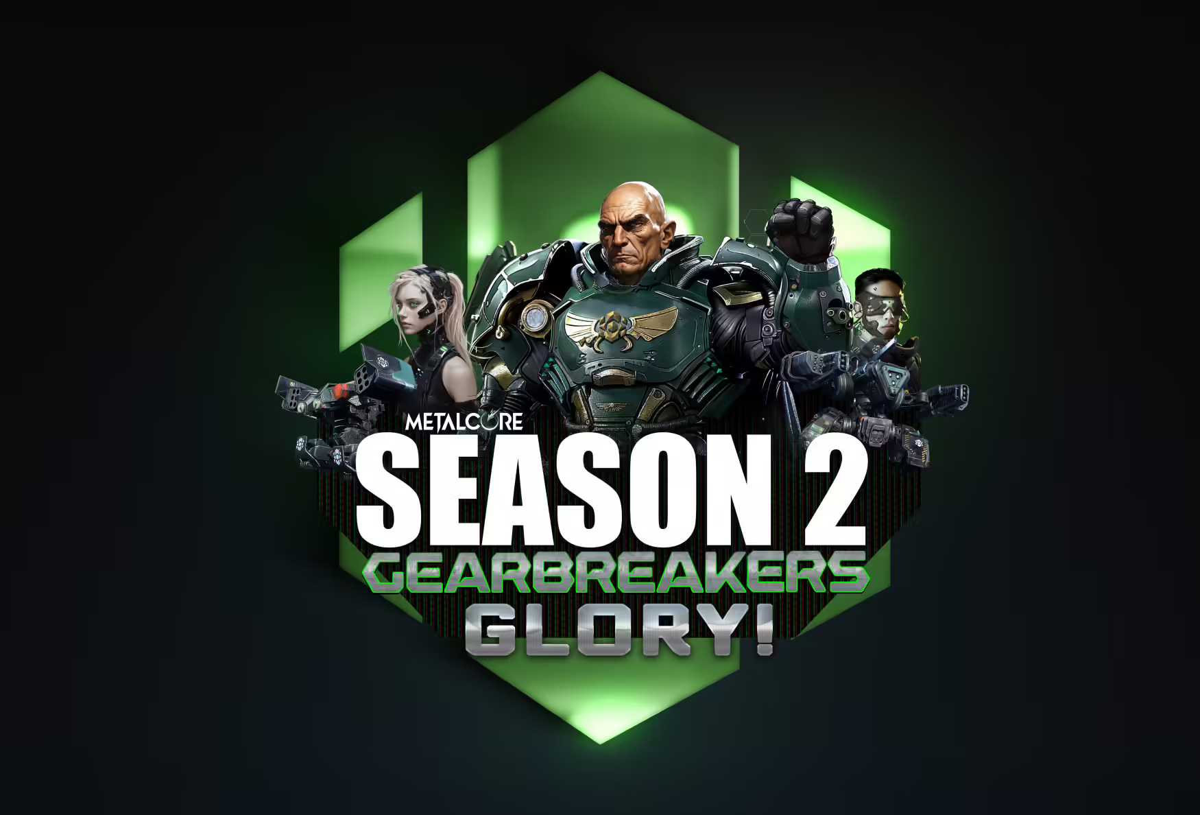 Play to Earn $100K Worth of $MCG in MetalCore Season 2: Gearbreakers Glory