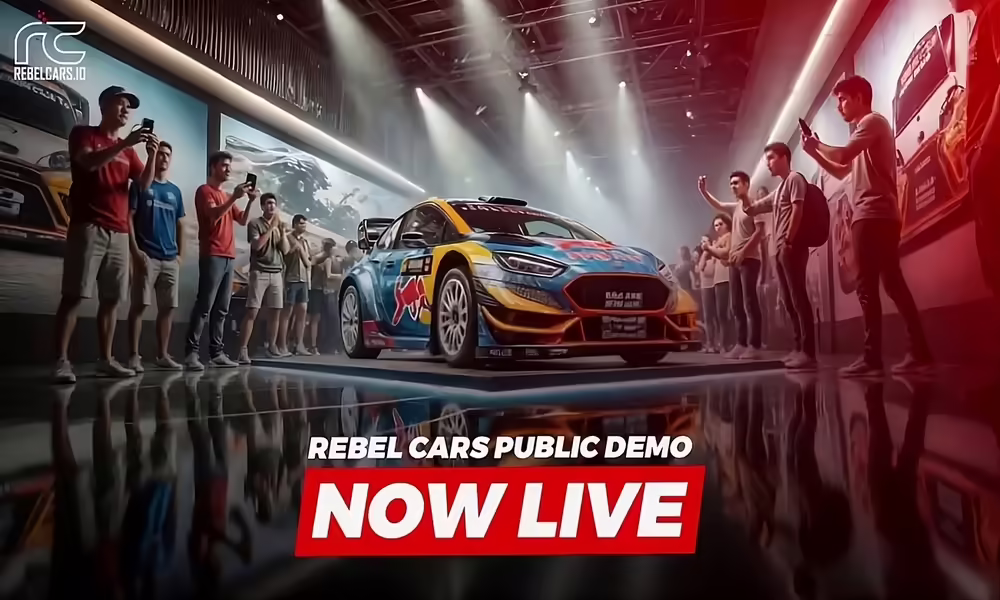 Rebel Cars Launches Public Alpha Demo & Limited Time Event - Play to Earn $RC and NFTs!