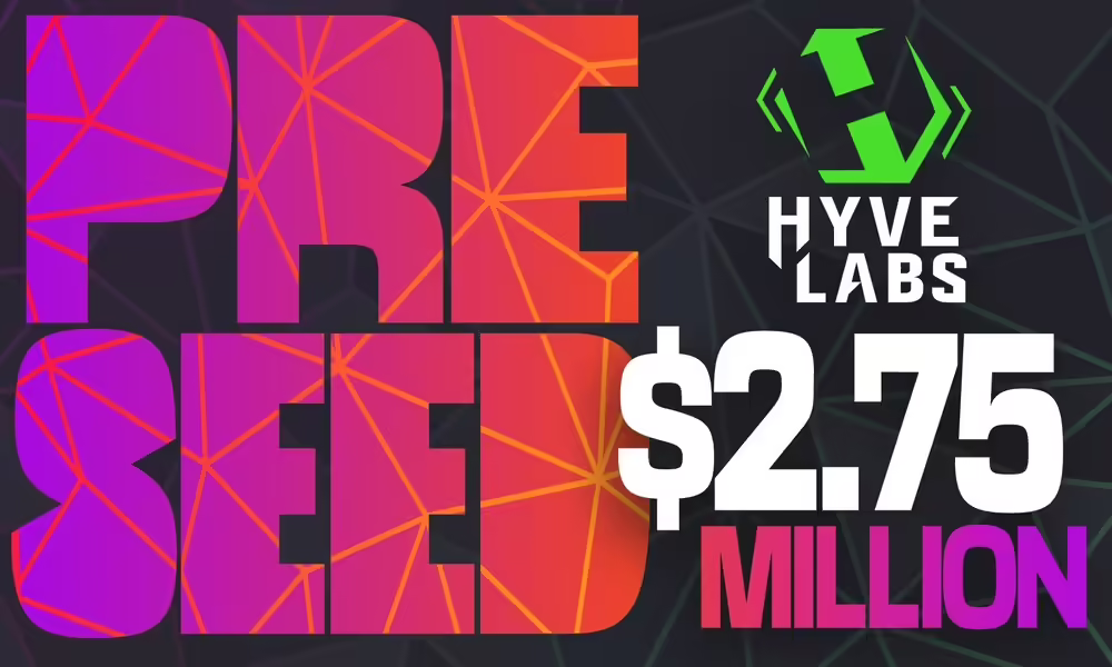 Hyve Labs Secures $2.75 Million in Pre-Seed Funding Round to Build a Gaming Rollup and More