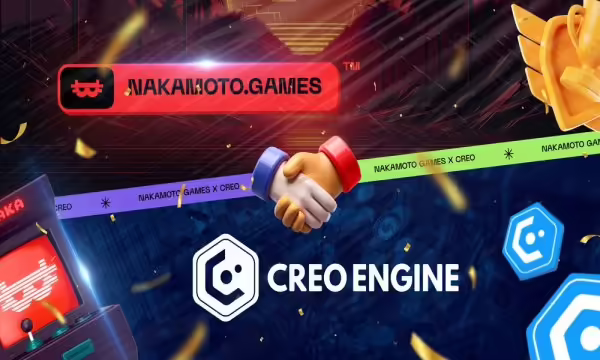 Nakamoto Games Teams Up With Creo Engine to Bring Web3 Gaming to Millions of Gamers | PlayToEarn