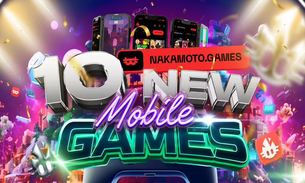 Nakamoto Games Is Launching 10 New Mobile Games for Android and iOS