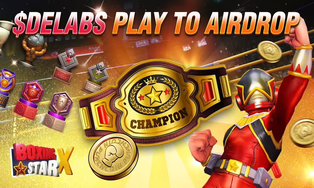 Delabs Games Launches Boxing Star X - Play to Airdrop for Free