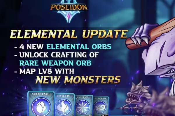 PlayPosiedon Shares Elemental Update Patch 2.2.0 | PlayToEarn