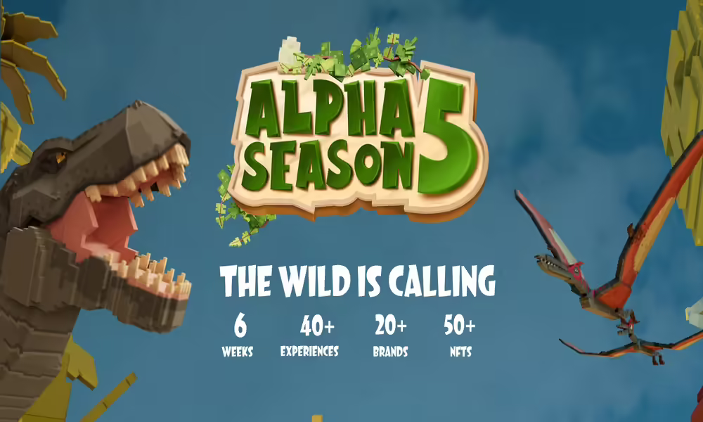 Play to Earn in The Sandbox Alpha Season 5, Featuring up to $1M in Rewards