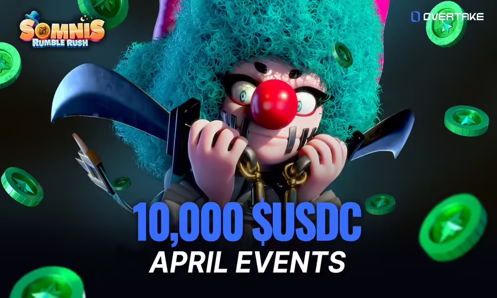 Somnis: Rumble Rush Double Leaderboard Challenge Is Live With $10K Total Prize Pool