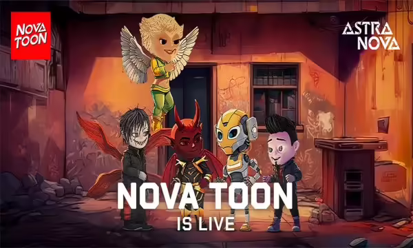 Astra Nova Launches NovaToon Webtoon dApp on SKALE | PlayToEarn