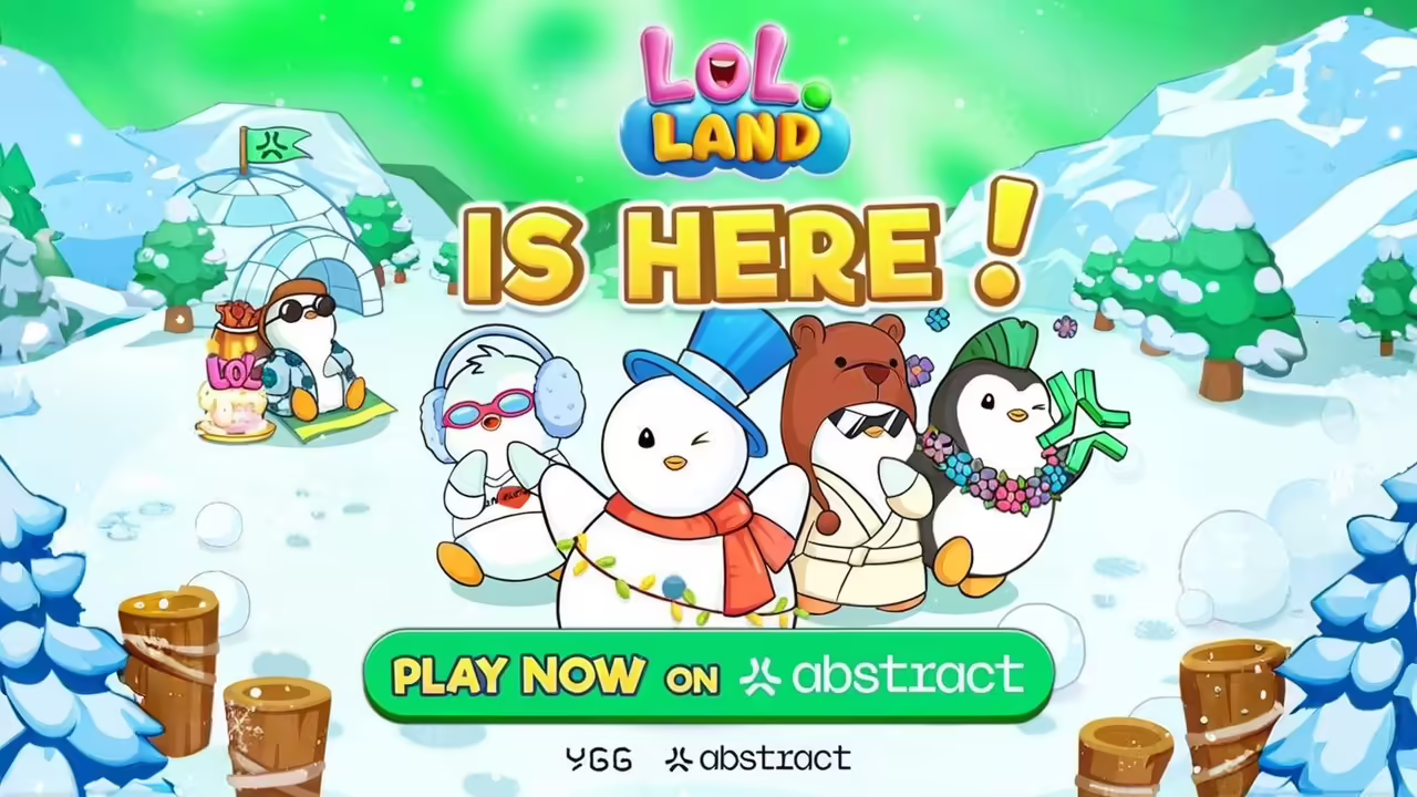 YGG Launches Web3 Game Publishing Unit YGG Play and LOL Land on Abstract Chain
