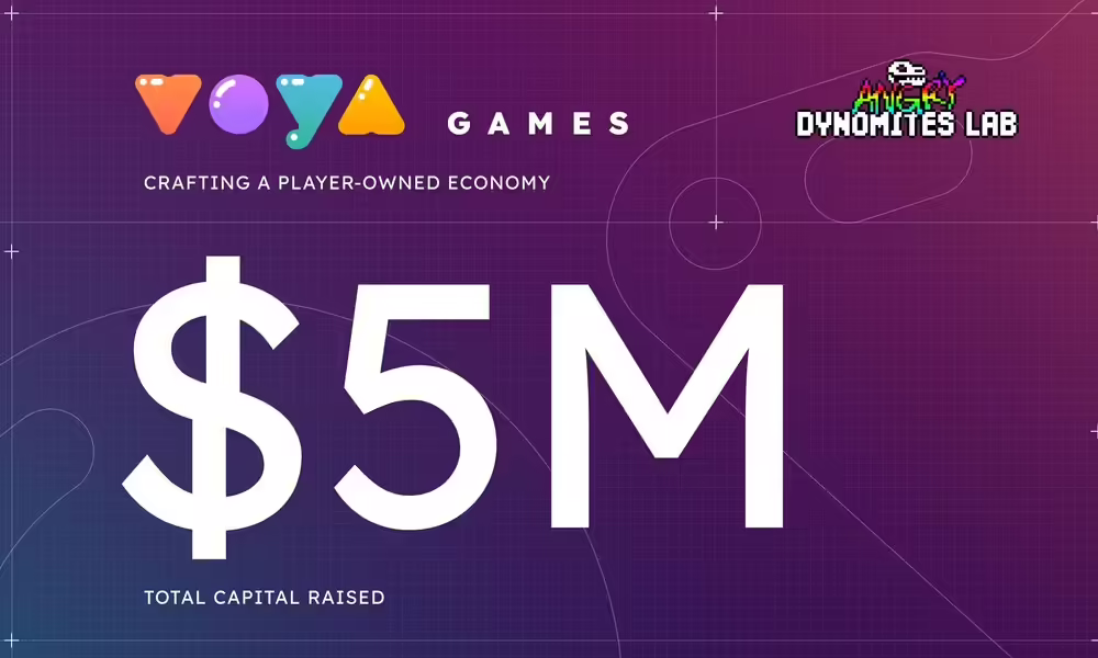 VOYA Games and Angry Dynomites Lab Raise $5M to Launch Craft World