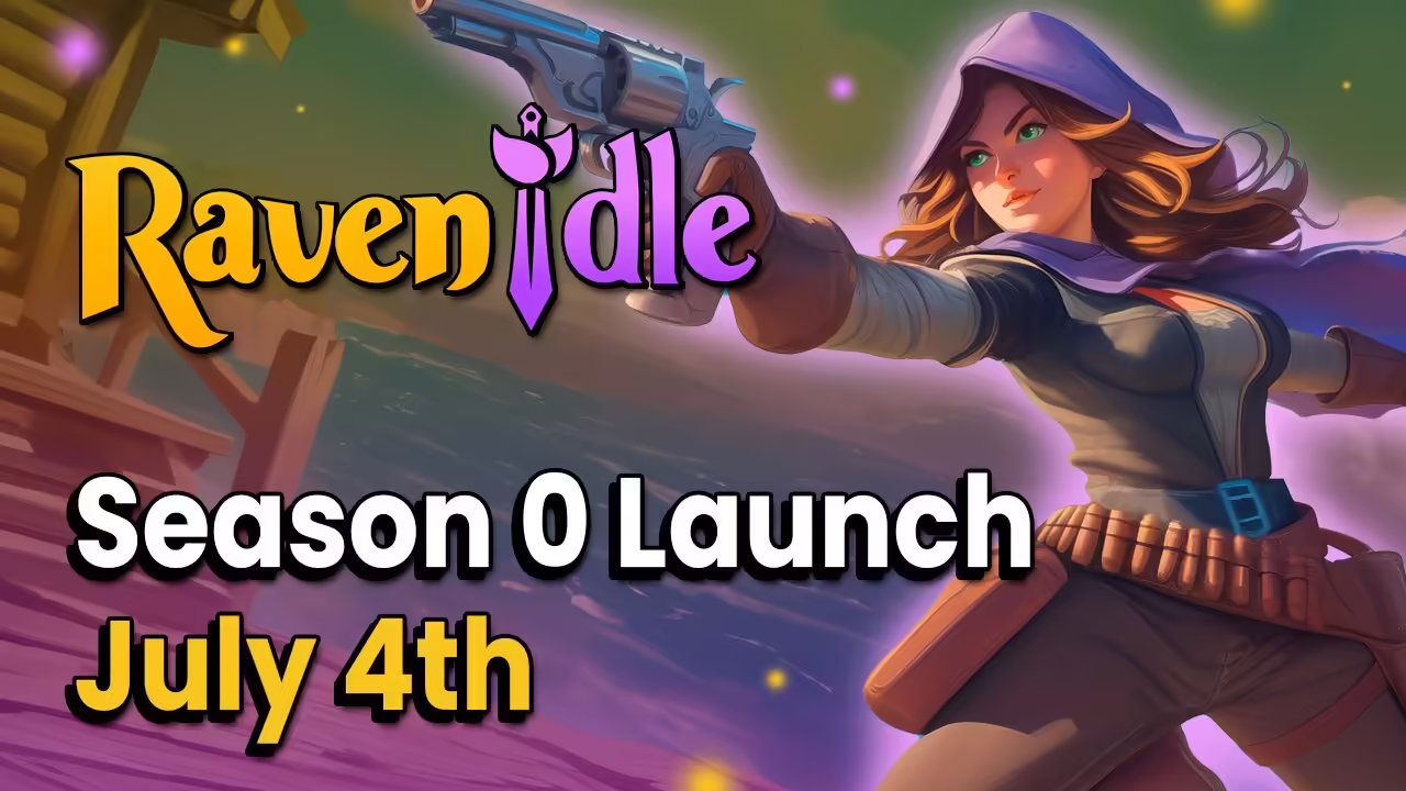 RavenQuest Devs Announce RavenIdle Season 0 - Play to Earn on July 4!