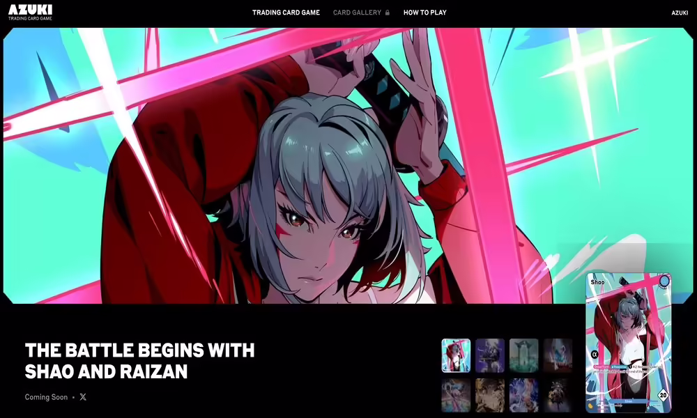 Azuki Reveals How to Play Their TCG