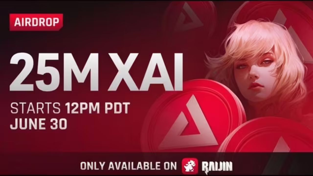 Raijin Announces 25M $XAI Airdrop for Vanguard and Legendary NFT Holders
