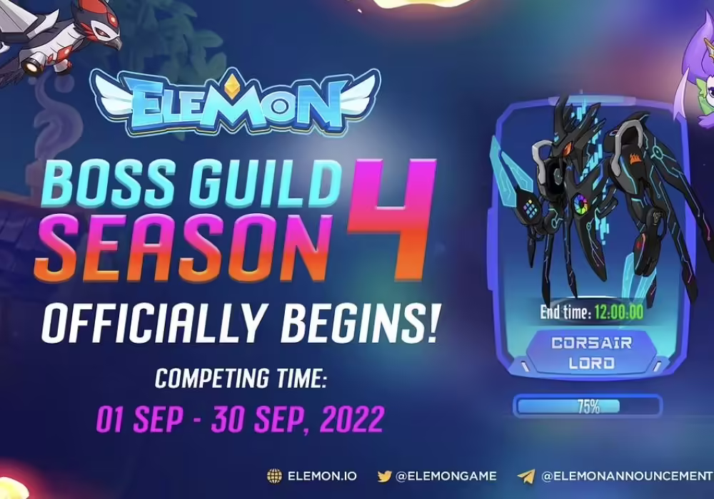 Elemon Officially Launches Boss Guild Season 4