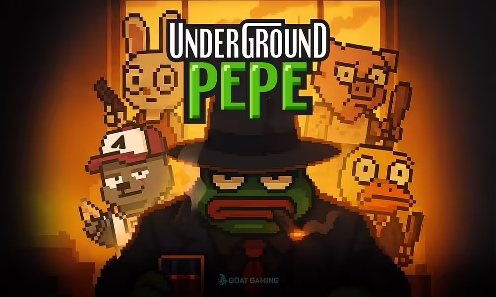 GOAT Gaming Season 4 Is Live With New Telegram Game: Underground Pepe