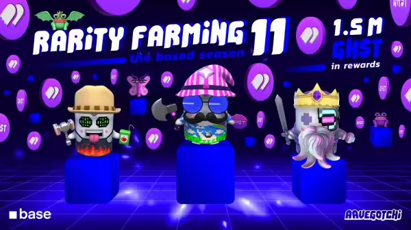 Aavegotchi Launches Rarity Farming Season 11 with 1.5M GHST in Rewards | PlayToEarn