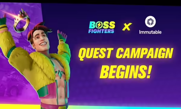 Boss Fighters Launches Quest Campaign on Immutable Play | PlayToEarn