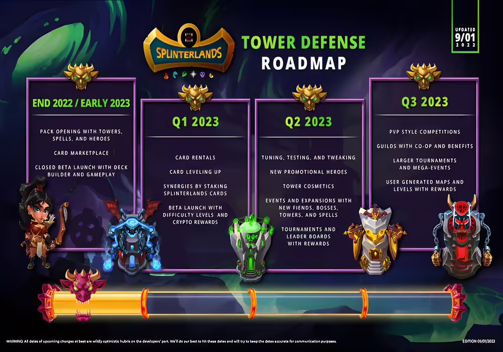 Splinterlands reveals Tower Defense Game