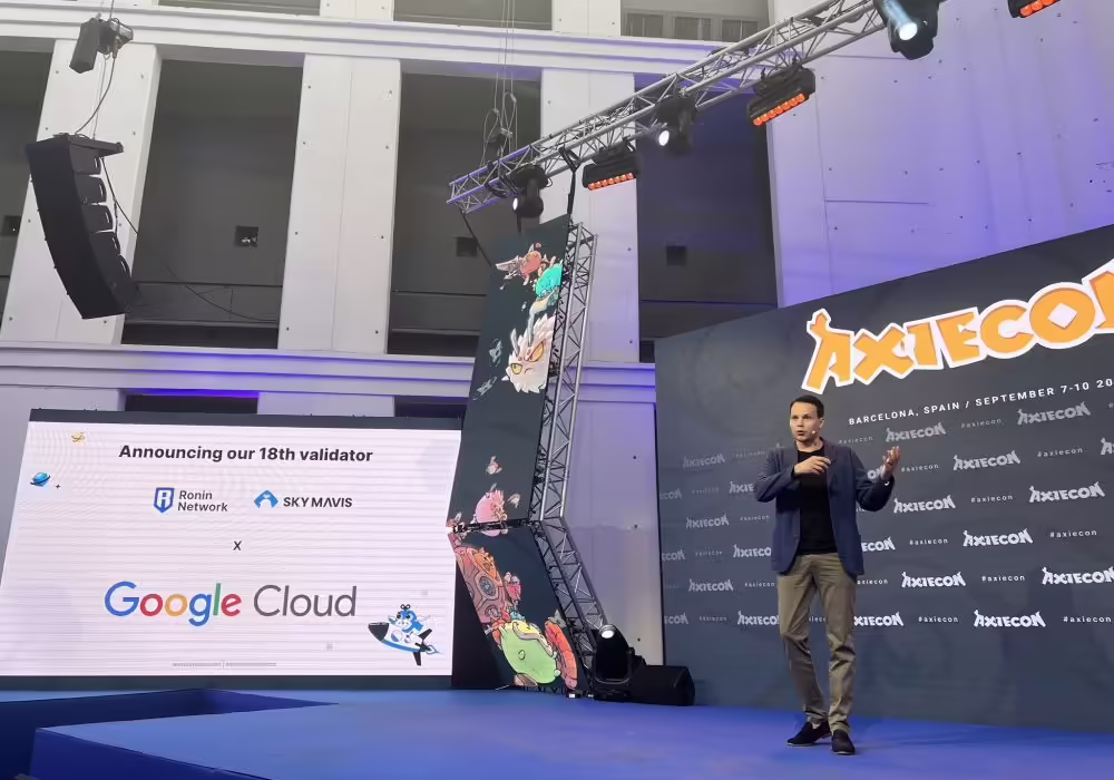Sky Mavis Reveals Google Cloud as the 18th Ronin Network Validator