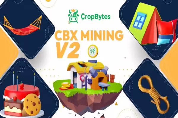 CropBytes announces CBX Mining V2 | PlayToEarn