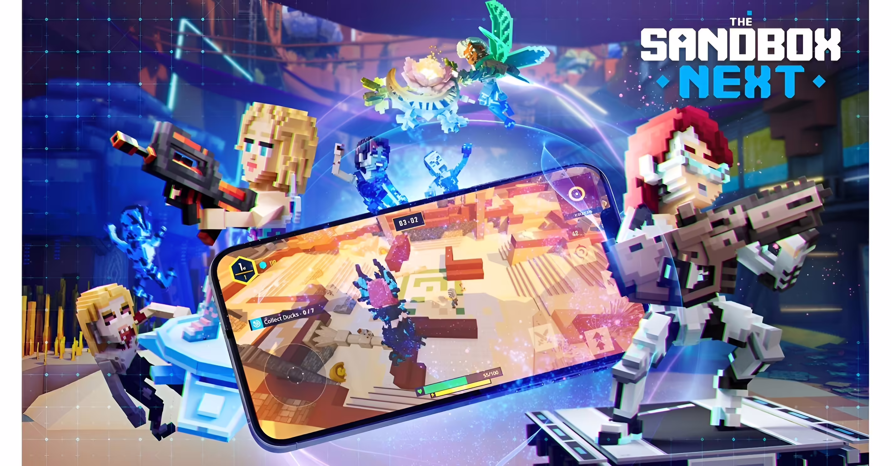 The Sandbox NEXT Playtest Goes Live: Mobile Battle Royale Built on Unreal Engine Launches Today