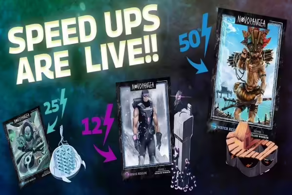 Novopangea releases Speed Ups | PlayToEarn