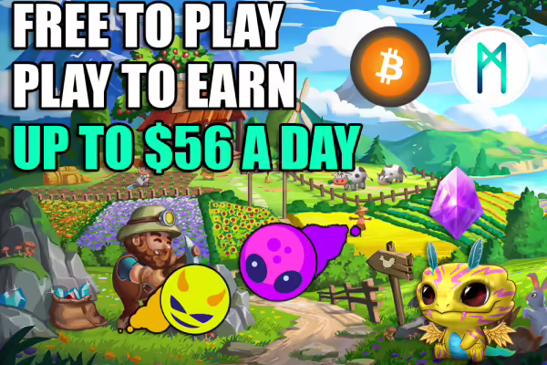 5 Free to Play Games - Play To Earn $$$ | PlayToEarn