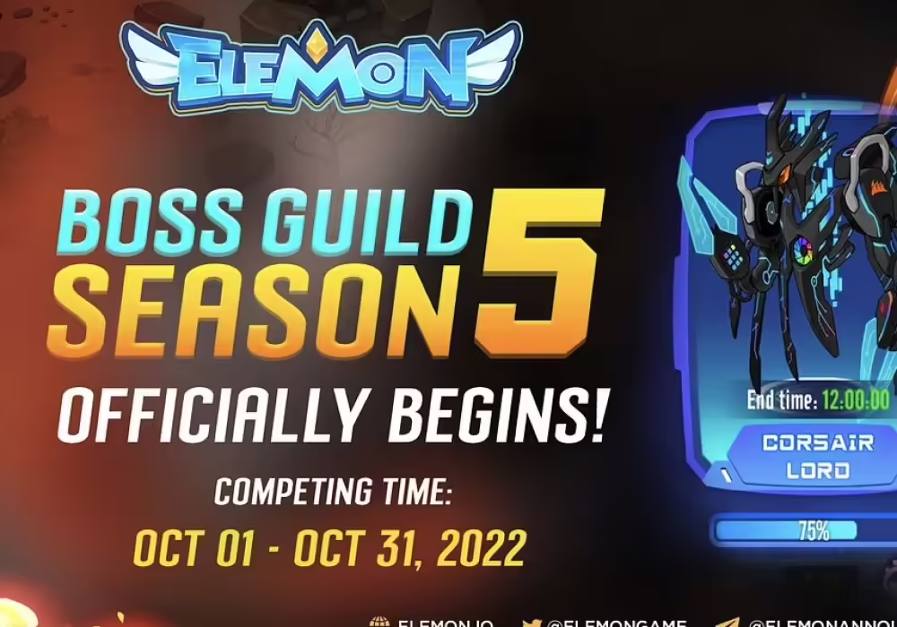 Elemon is Starting Boss Guild Season 5 Soon
