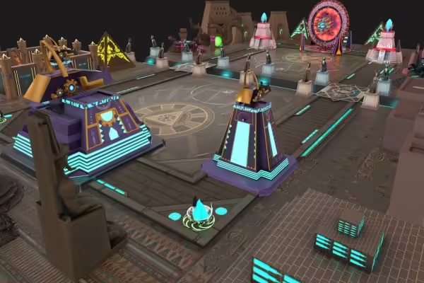 WAGMI Games shows Egypt Map Version 2 | PlayToEarn