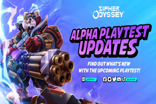 Sipher reveals upcoming Alpha Playtest Updates | PlayToEarn