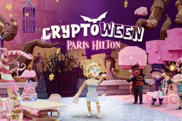 Paris Hilton Launches a 2-Week Halloween Party in The Sandbox Metaverse | PlayToEarn