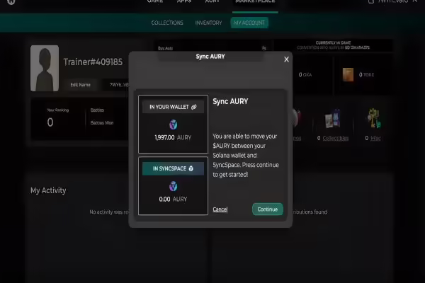 Aurory set to release SyncSpace feature | PlayToEarn