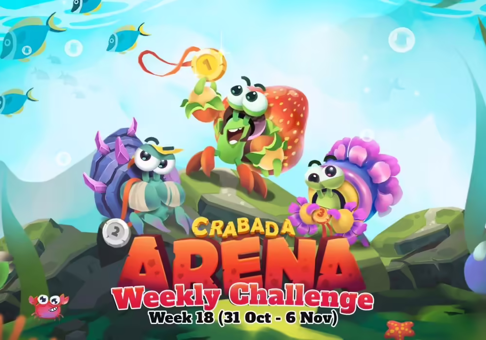 Crabada introduces Week 18 Arena Challenge