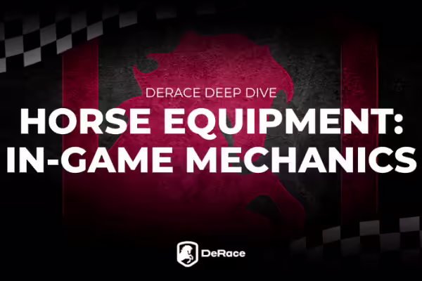 DeRace Unveils In-game Mechanics for Horse Equipment NFTs | PlayToEarn