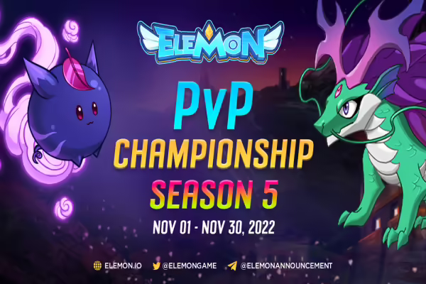 Elemon PvP Championship Season 5 is live | PlayToEarn