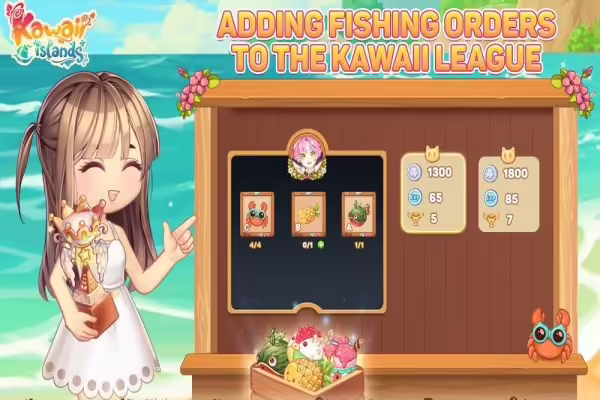 Kawaii Islands set to release Fishing Orders for 8th Kawaii League | PlayToEarn