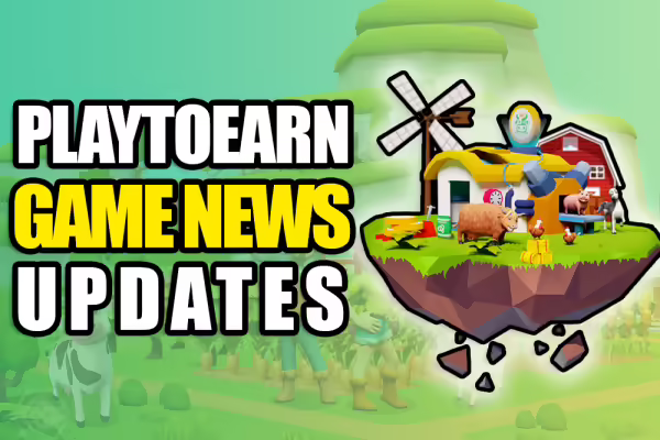 PlayToEarn Game Updates #29 - CropBytes is going Free to Play | PlayToEarn