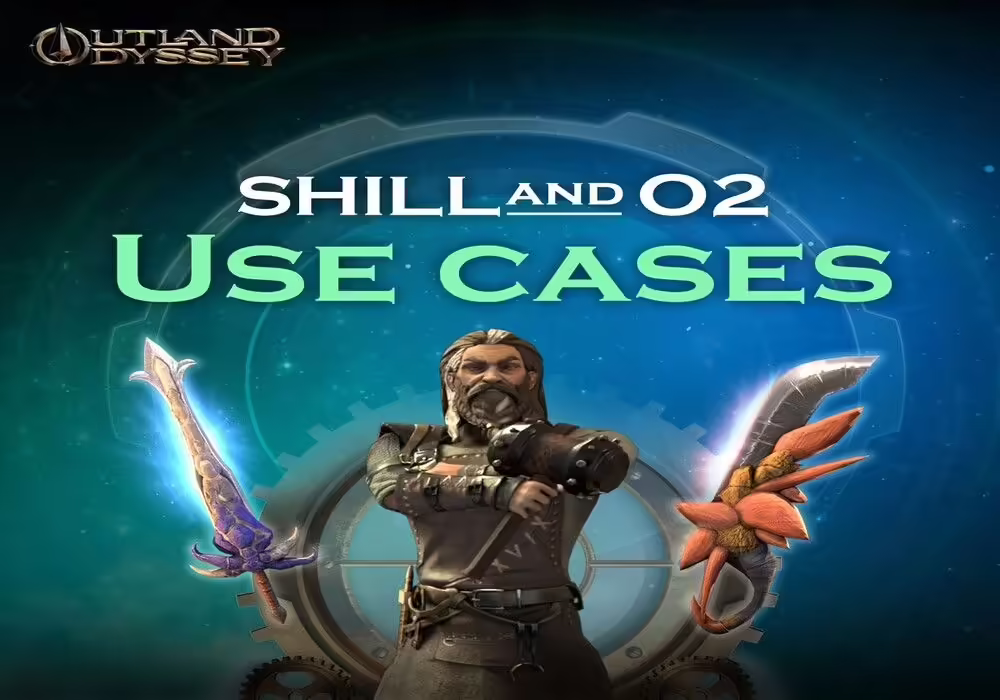 Outland Odyssey Reveals Utility of O2 and SHILL Token