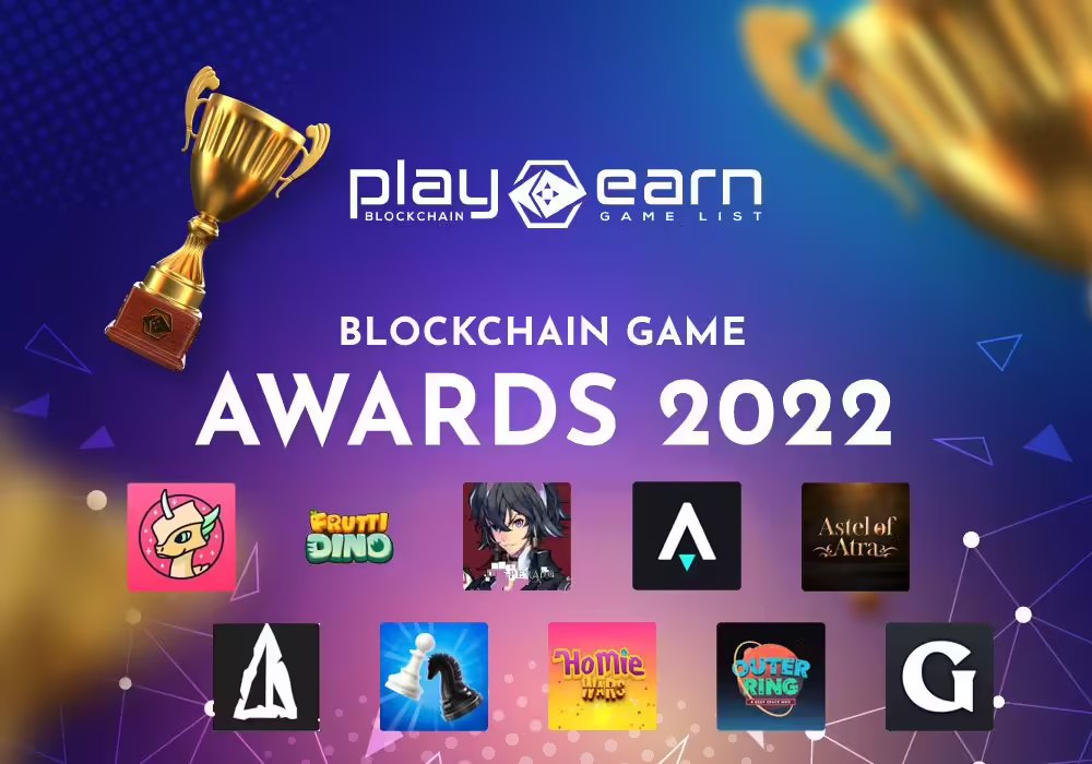 Most Anticipated Blockchain Game 2022 - PlayToEarn Blockchain Game Awards 2022