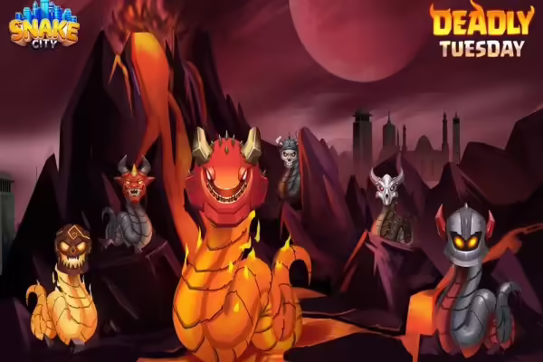 Snake City Announces Deadly Tuesday and Purge Saturday Weekly Tournaments | PlayToEarn
